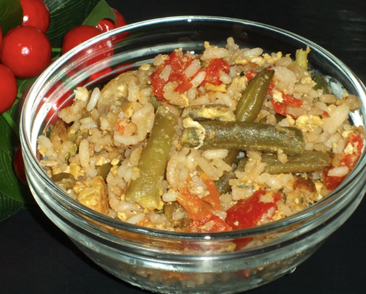 Rice with Vegetables in a Pan: a Bright, Healthy and Tasty Side Dish step 6