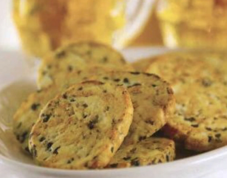 Cookies with Cheese and Olives