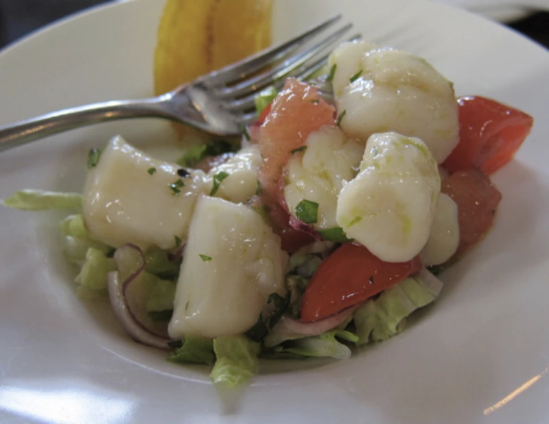 Seviche with Grapefruit