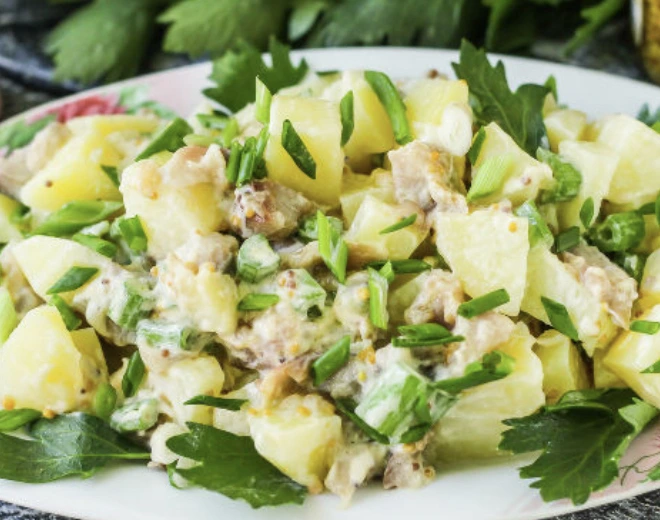 Potato Salad with Smoked Mackerel