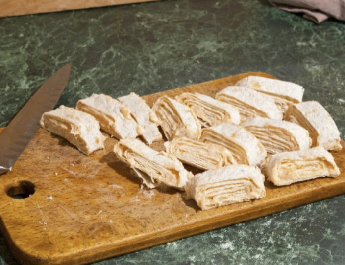 Lavash Roll with Salmon step 8