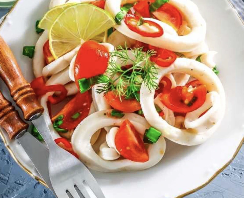 Squid Ceviche step 7