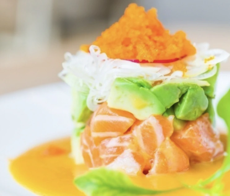 Salted Salmon Ceviche