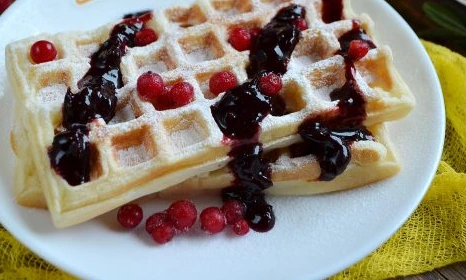 Crispy Belgian Waffles in an Electric Waffle Iron