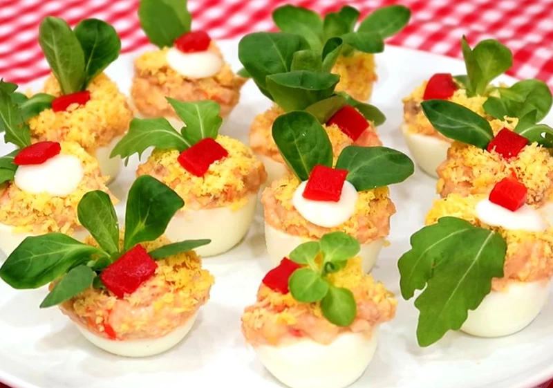 Stuffed Eggs with Sardines