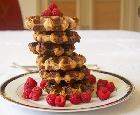 Vienna Waffles in a Waffle Iron