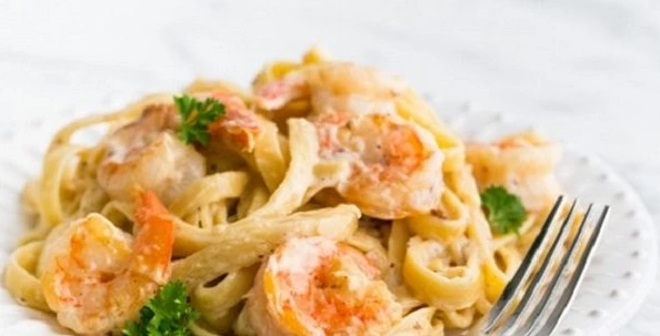Fettuccine with Seafood