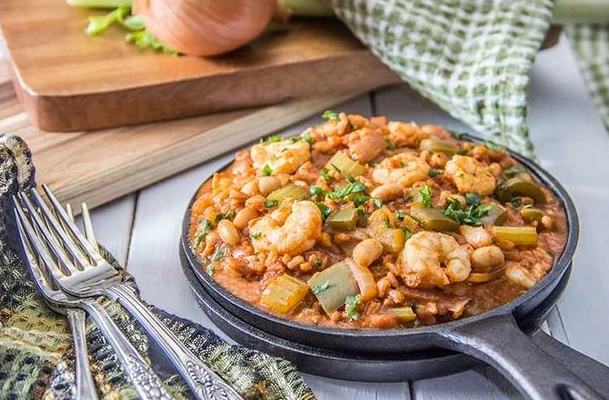 Jambalaya with Shrimps