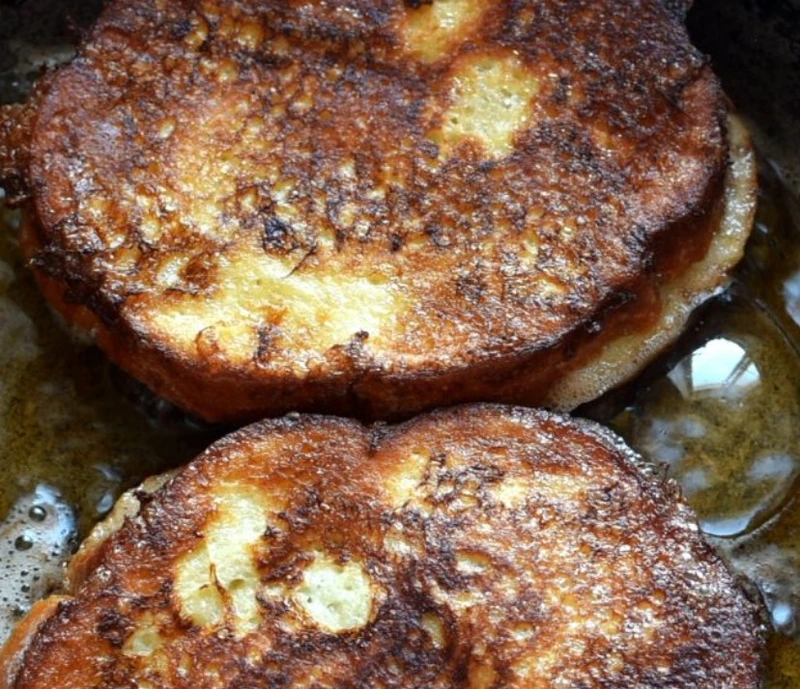 French Toast with Chocolate Spread step 3