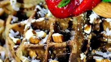 Chocolate – Coconut – Waffles
