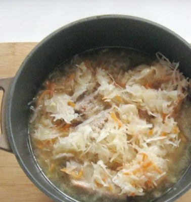 Sauerkraut with Pork Ribs step 7