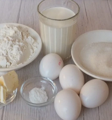 Waffles With Cream step 1
