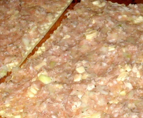 Waffle Cakes Stuffed with Minced Meat step 2