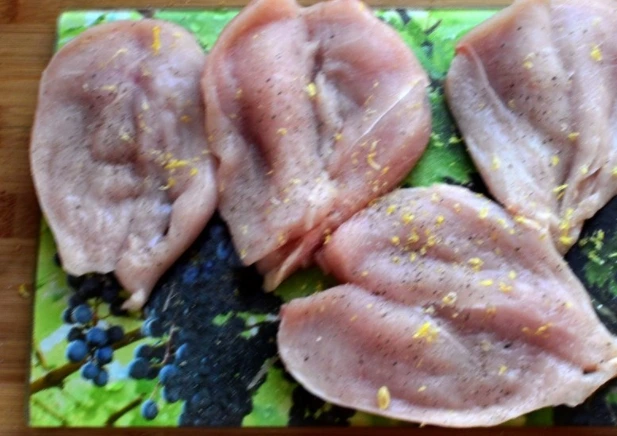 Chicken Breast Stuffed with Asparagus step 1