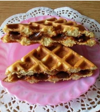 Vienna Waffles in an Electric Waffle Iron