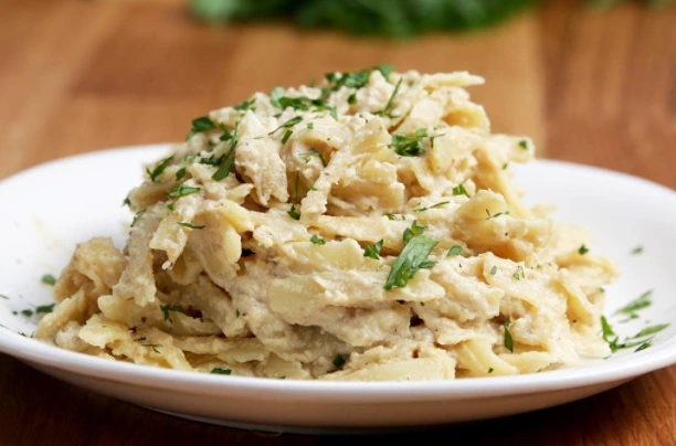 Alfredo Fettuccine Vegan Sauce without Milk