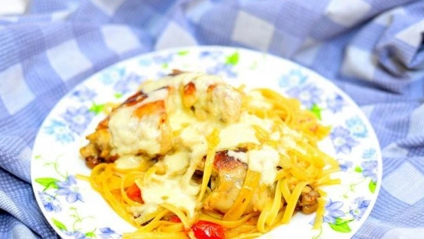 Fettuccine with Rabbit