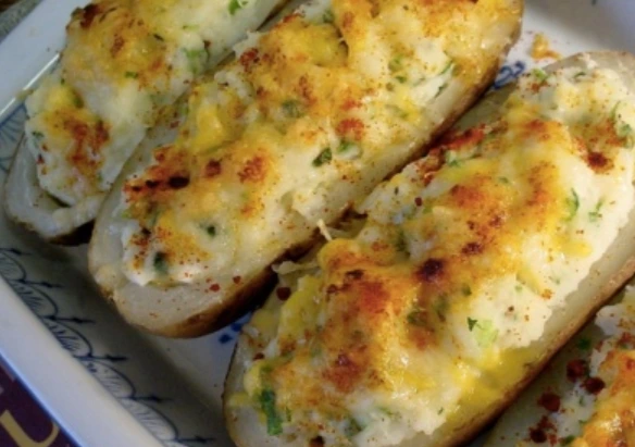Tuna Stuffed Baked Potato