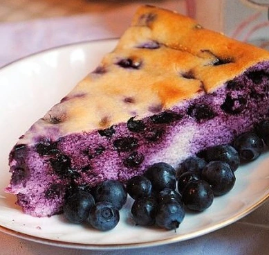 Diet Blueberry Pie