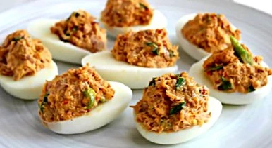 Eggs Stuffed with Tuna step 8