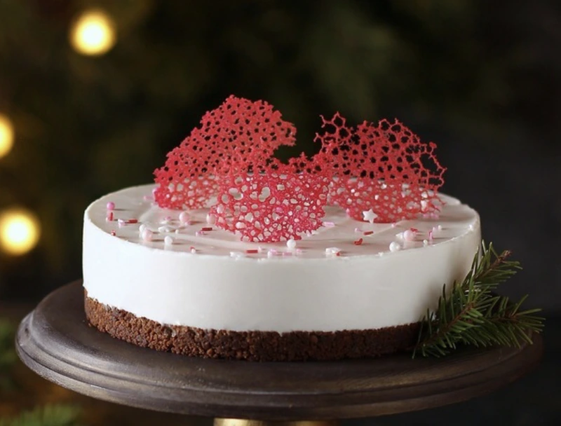 Unbaked Curd Cheesecake