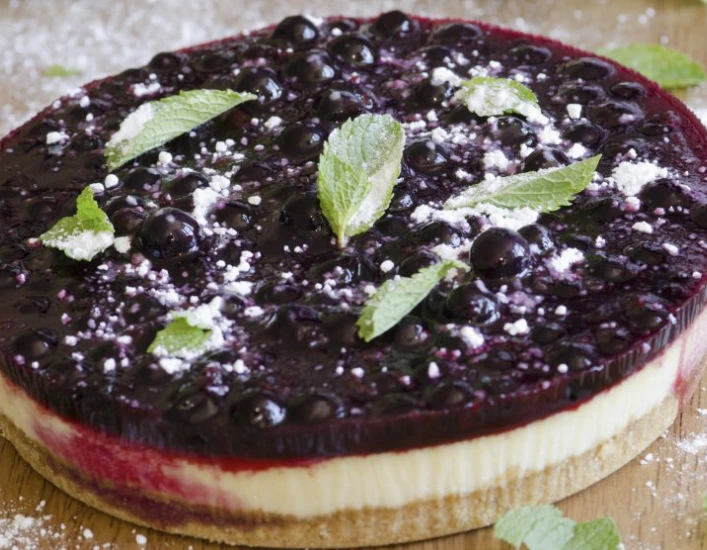Jamie Oliver’s No Bake Berry Cheesecake