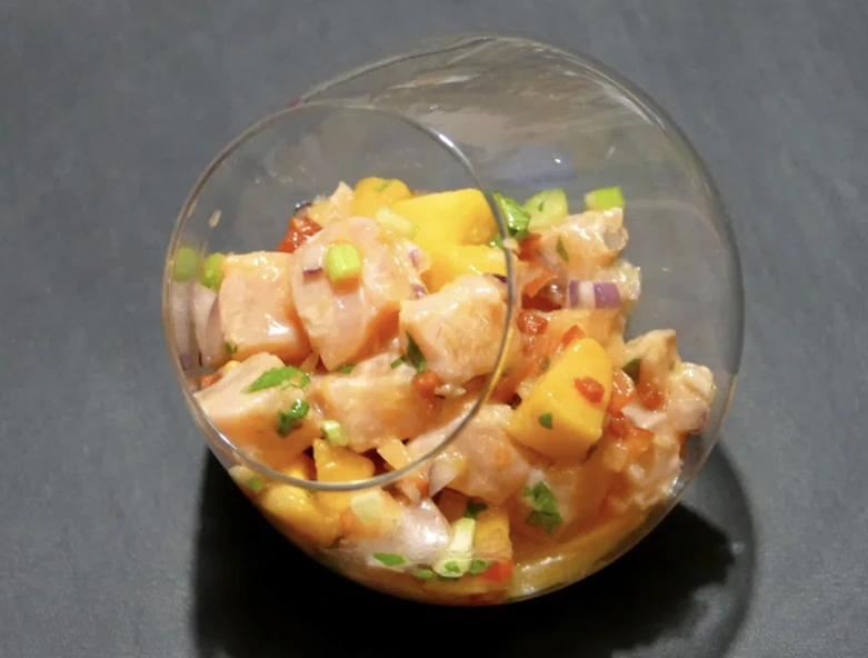 Chilean Salmon Ceviche