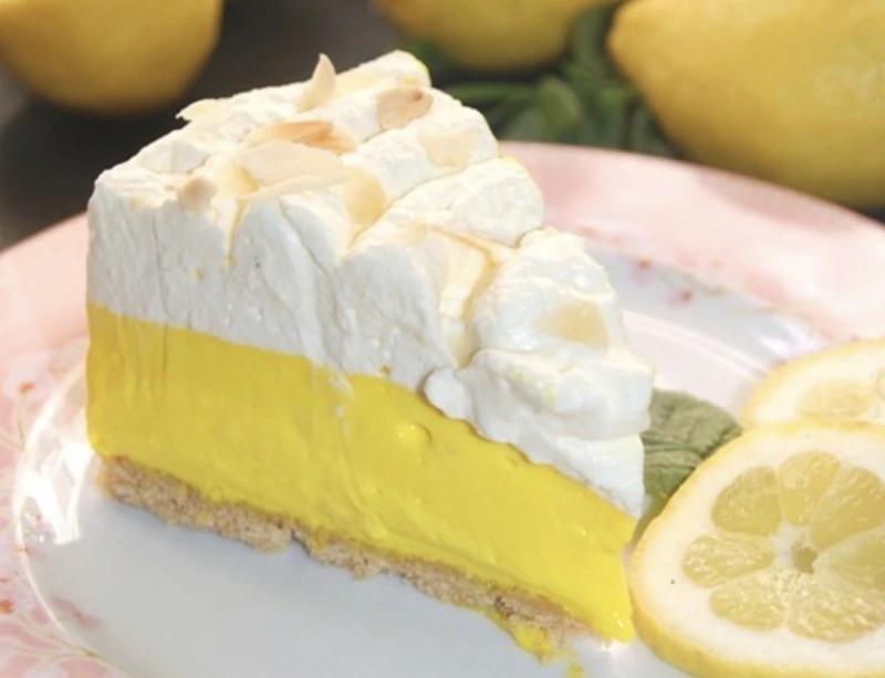 Light Lemon Cheesecake step 7