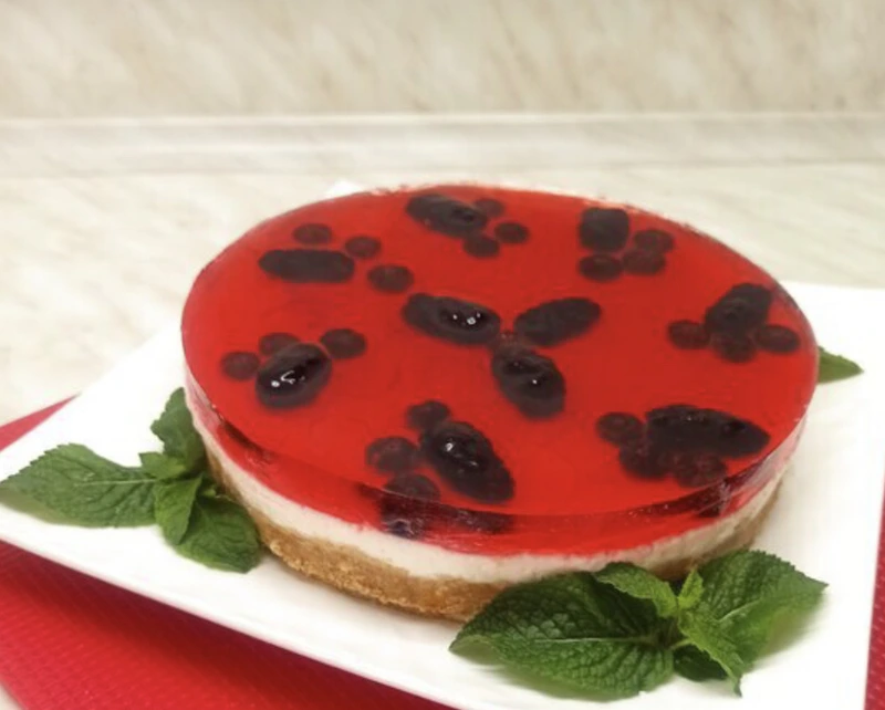 Unbaked Curd Cheesecake