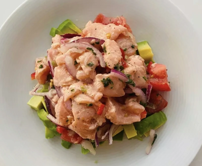 Salmon Ceviche