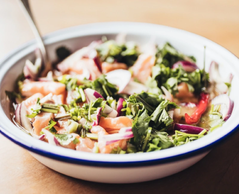 Salmon Ceviche