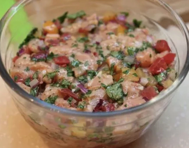Salmon Ceviche step 9