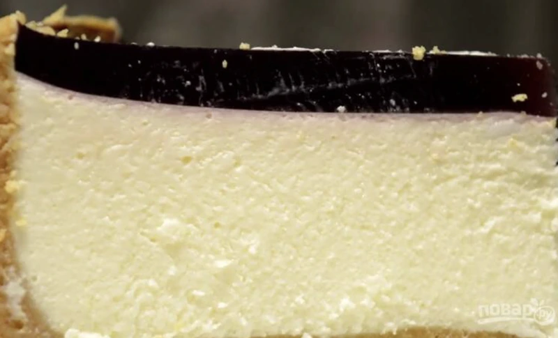 Curd Cheesecake with Marshmallows