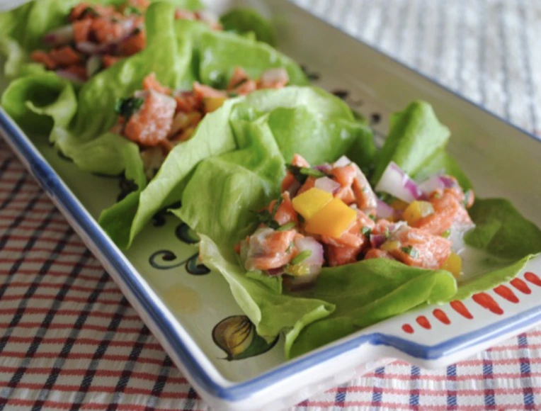 Chilean Ceviche with Salmon