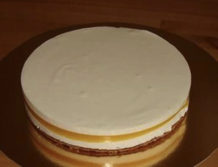No baked Cheesecake with Jelly