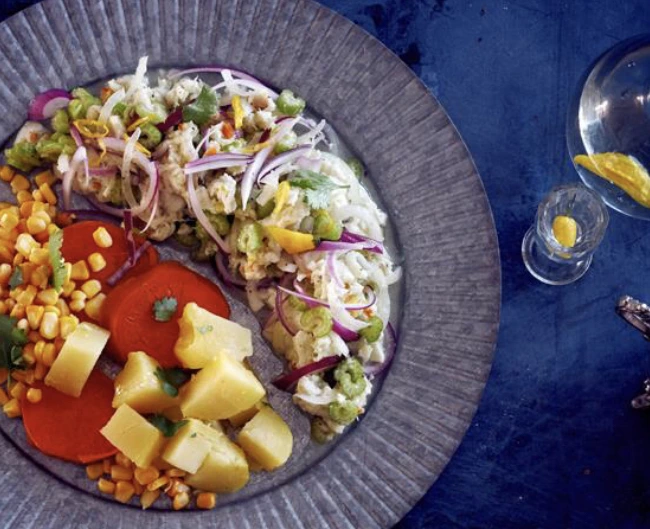 Peruvian Ceviche with Ecuadorian Roots