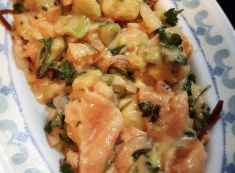 Salmon Ceviche