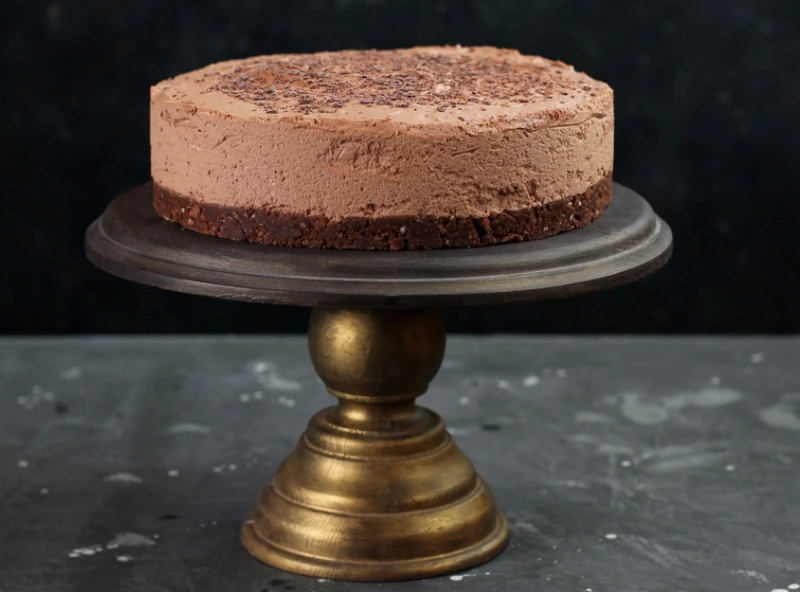 Chocolate Cheesecake without Baking step 23