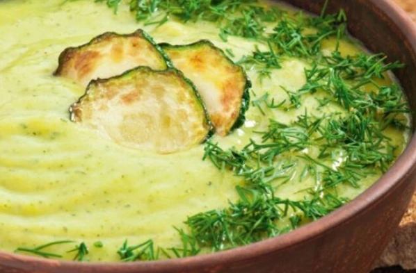 Zucchini and Potato Cream Soup