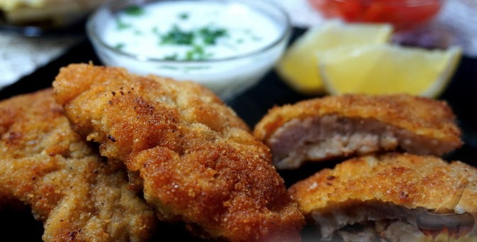 Pork Schnitzel (in a Pan)