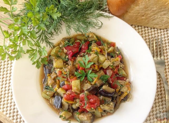 Saute with Eggplant Slavic