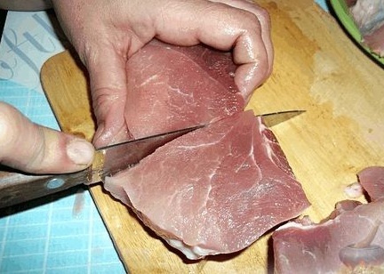 Pork Schnitzel step 1