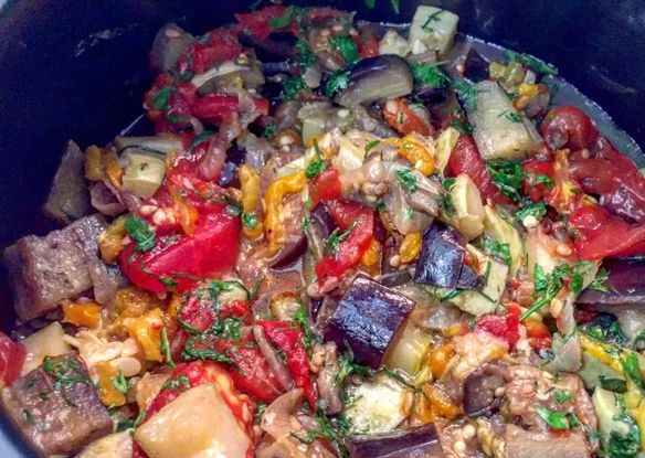 Saute with Eggplant Slavic step 16