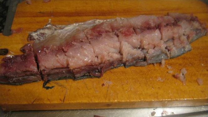 Mackerel with Potatoes Baked with Mayonnaise step 1