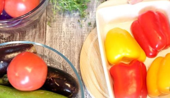 Ratatouille (Vegetable Stew) step 1