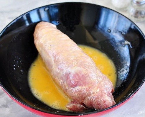 Pork or Veal Schnitzel Stuffed with Cheese step 4