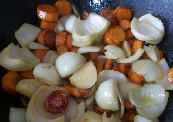 “Ghost Eggplant” (Eggplant Stew with Other Vegetables) step 6