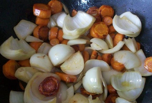 “Ghost Eggplant” (Eggplant Stew with Other Vegetables) step 8