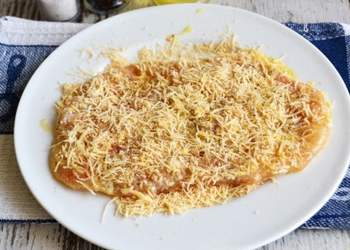 Chicken Schnitzel in Cheese Breading step 9