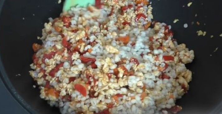 Barley with Minced Meat and Vegetables step 10